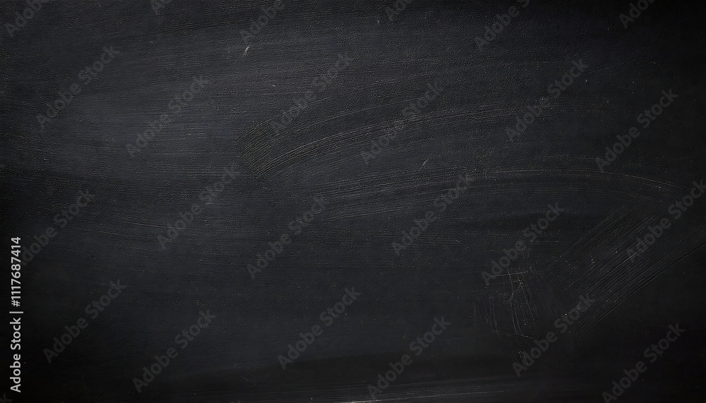 Fototapeta premium Textured Black Chalkboard Background