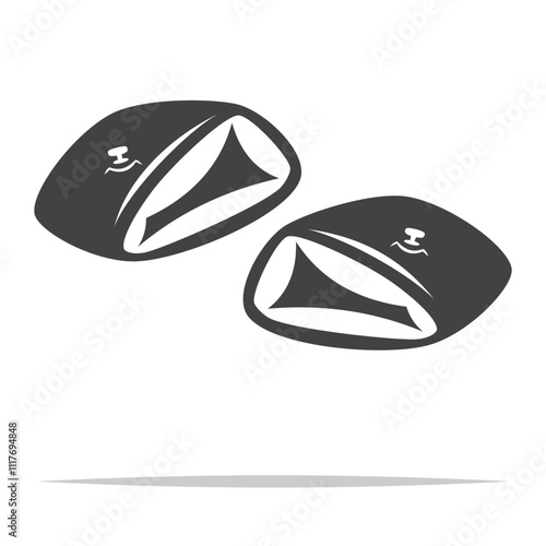 Inflatable armbands icon transparent vector isolated