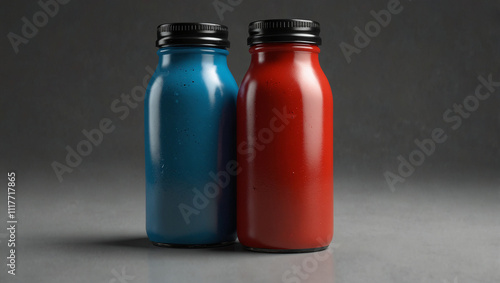 powders bottle with new style 