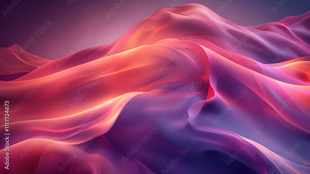 Fototapeta premium Futuristic abstract digital wave art background