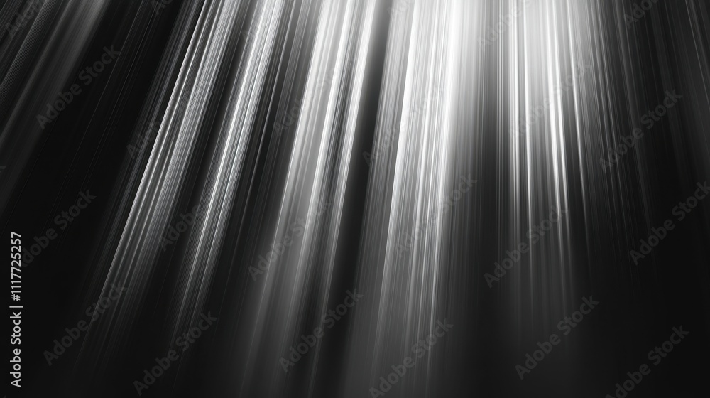 Abstract Light Rays Background Monochrome Vertical Stripes. Abstract Light Rays Background Monochrome Vertical Stripes.