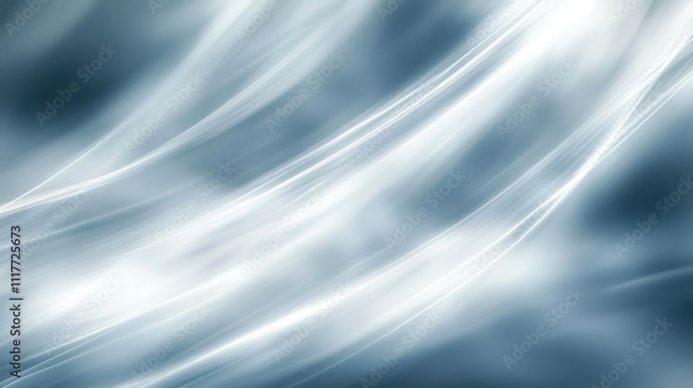 Abstract Silver and Blue Swirling Background. Abstract Silver and Blue Swirling Background.