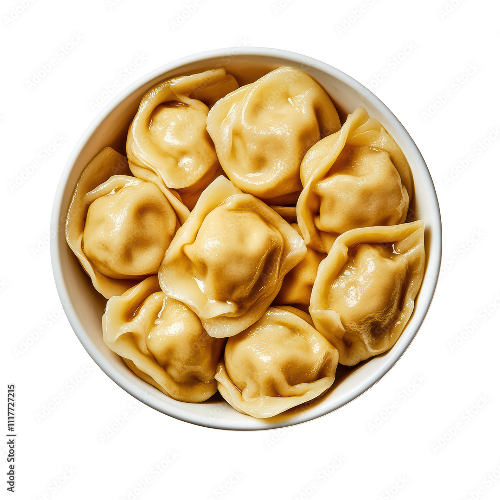 Delicious dumplings served in white bowl, perfect for comforting meal. Enjoy rich flavors and soft texture of these traditional treats. isolated on transparent background Delicious dumplings served in white bowl, perfect for comforting meal. Enjoy rich flavors and soft texture of these traditional treats. isolated on transparent background