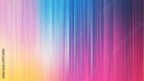 Colorful, long, purple and blue striped background. The colors are bright and vibrant, creating a lively and energetic mood