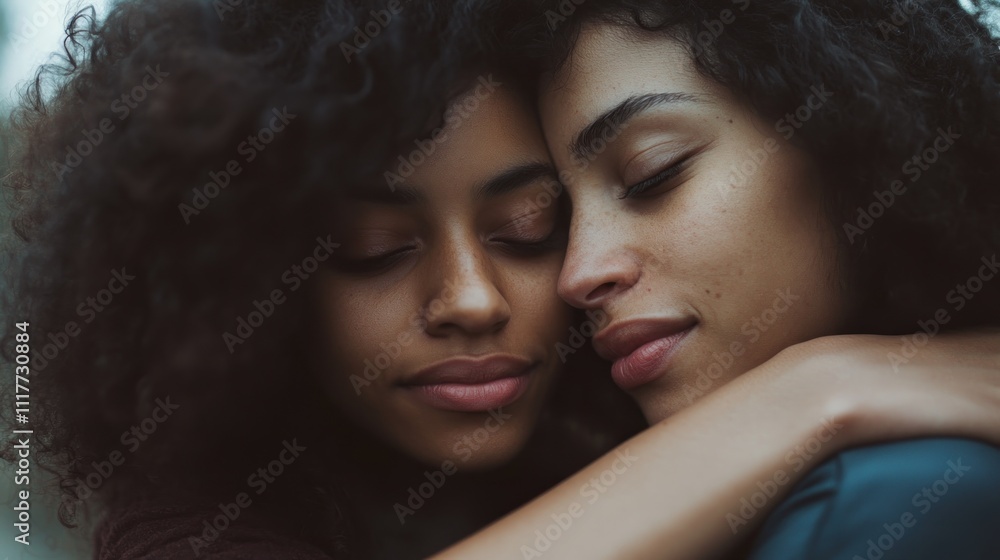 Tender Embrace: A Portrait of Sisterhood and Love Tender Embrace: A Portrait of Sisterhood and Love