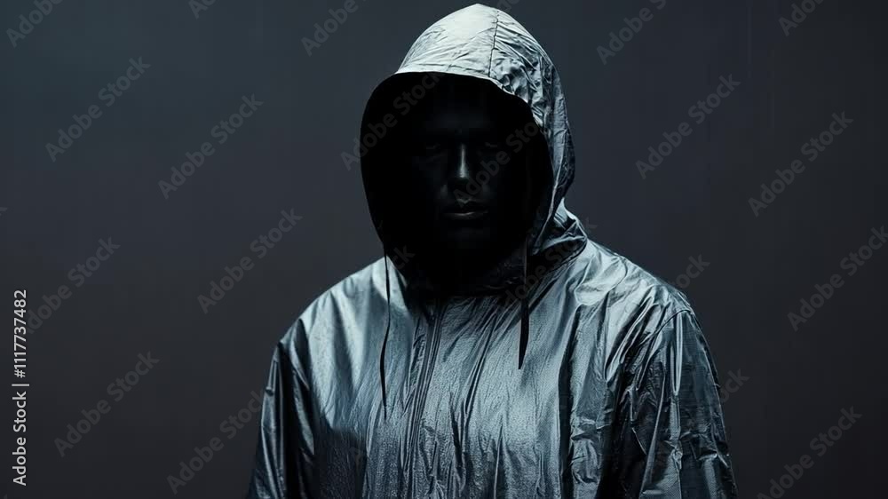 Shadowy Figure in a Hoodie: A mysterious figure shrouded in darkness, their face obscured by a hooded jacket, creating an atmosphere of intrigue and suspense. Shadowy Figure in a Hoodie: A mysterious figure shrouded in darkness, their face obscured by a hooded jacket, creating an atmosphere of intrigue and suspense.