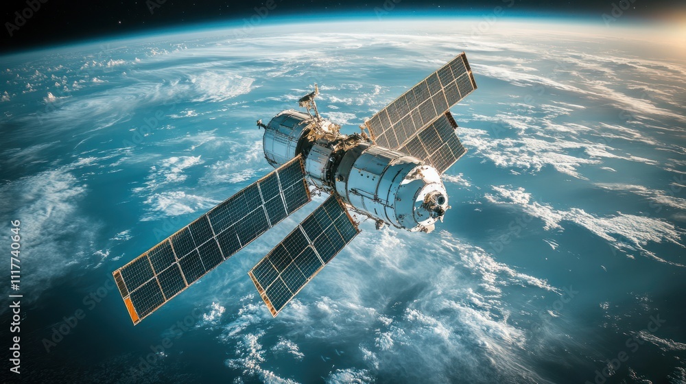 Engineers deploy smart satellite sensors for real-time monitoring of deforestation and wildlife movement. Engineers deploy smart satellite sensors for real-time monitoring of deforestation and wildlife movement.