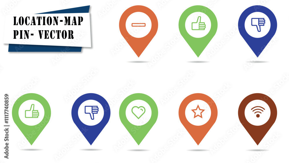 LOCATION MAP PIN VECTOR LOCATION MAP PIN VECTOR