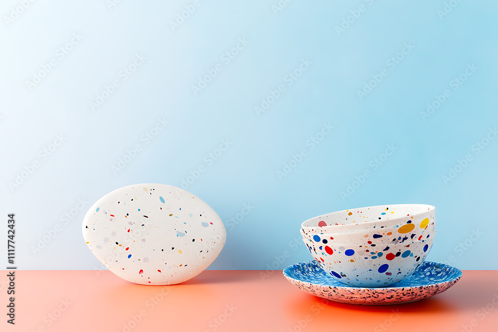 Colorful Ceramic Bowls and Plates - Modern Kitchenware Colorful Ceramic Bowls and Plates - Modern Kitchenware