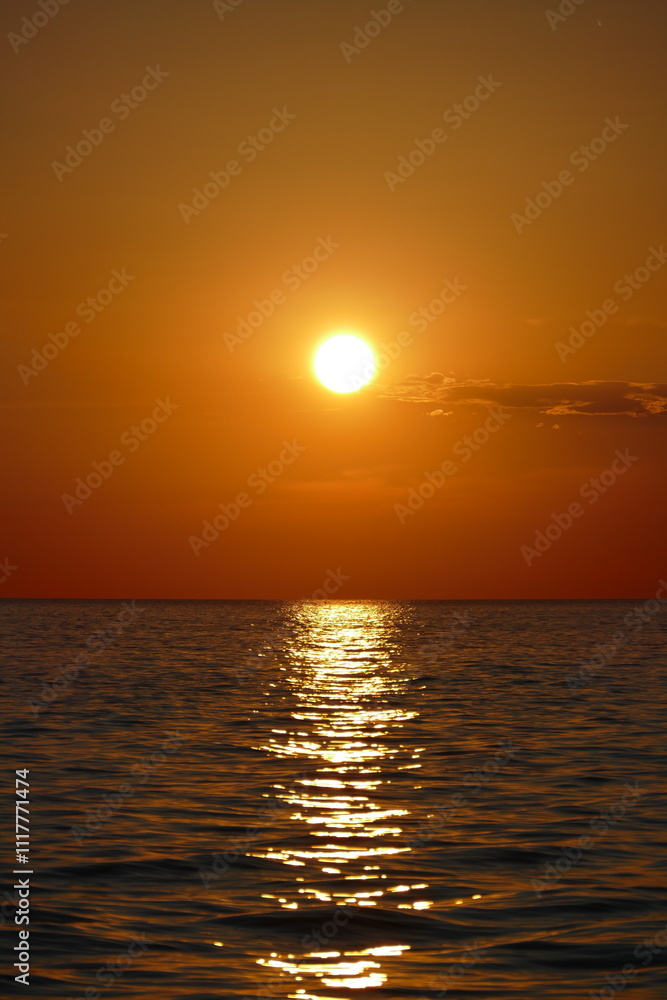 Sonnenuntergang, Meer, Ozean, Kroatien Sonnenuntergang, Meer, Ozean, Kroatien