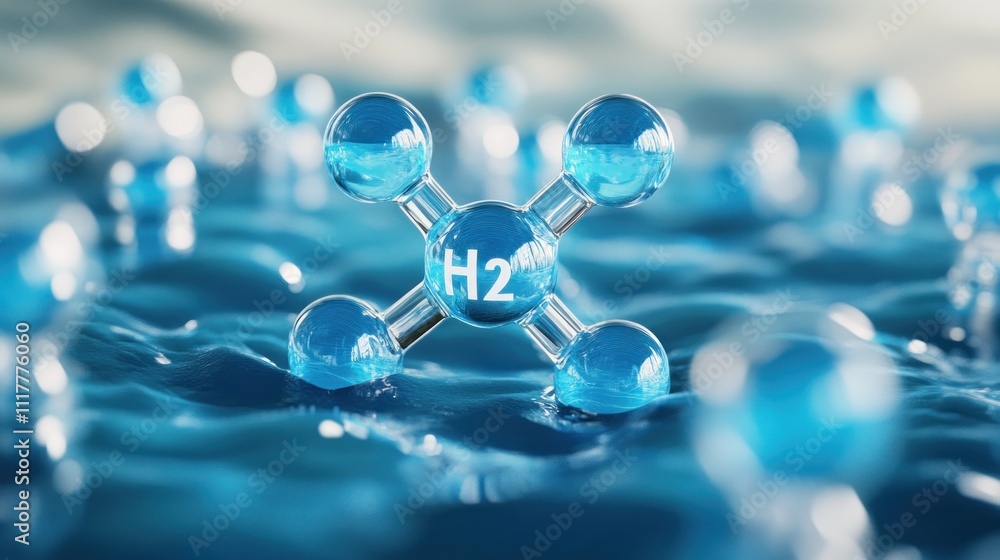 Hydrogen Molecule on Water Surface Hydrogen Molecule on Water Surface