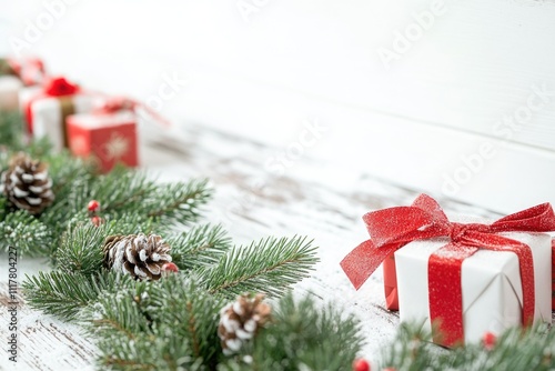 A variety of colorful gifts stacked on a flat surface, ready for wrapping or display photo