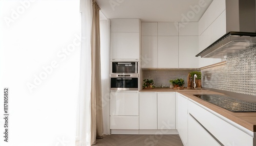 Inviting kitchen atmosphere with a mix of textures and colors