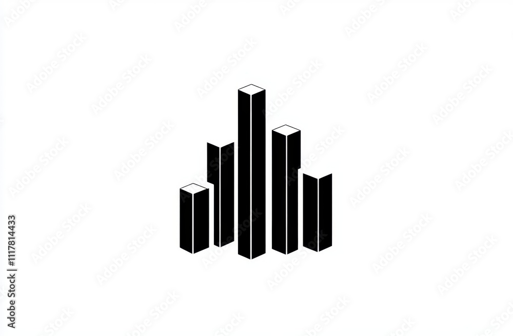 A tall building with many windows is depicted in the image. The building is a modern skyscraper with a sleek design, featuring a large number of windows that line its exterior A tall building with many windows is depicted in the image. The building is a modern skyscraper with a sleek design, featuring a large number of windows that line its exterior
