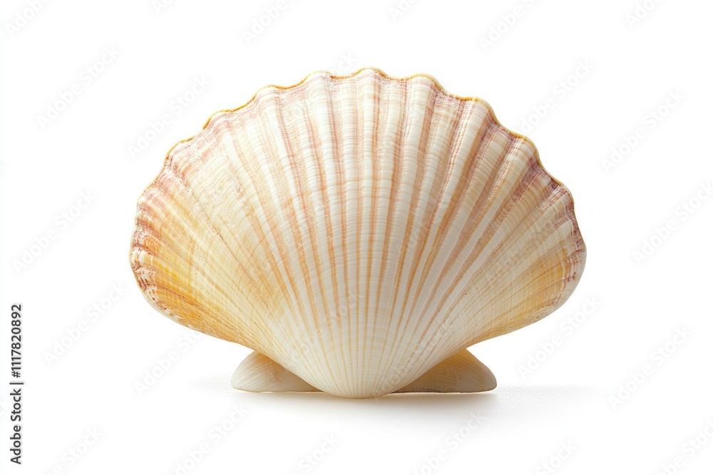 A single shell photographed closely, possibly used as an abstract design or nature-inspired element A single shell photographed closely, possibly used as an abstract design or nature-inspired element