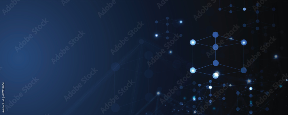 Obraz premium Abstract technology background with circuit elements