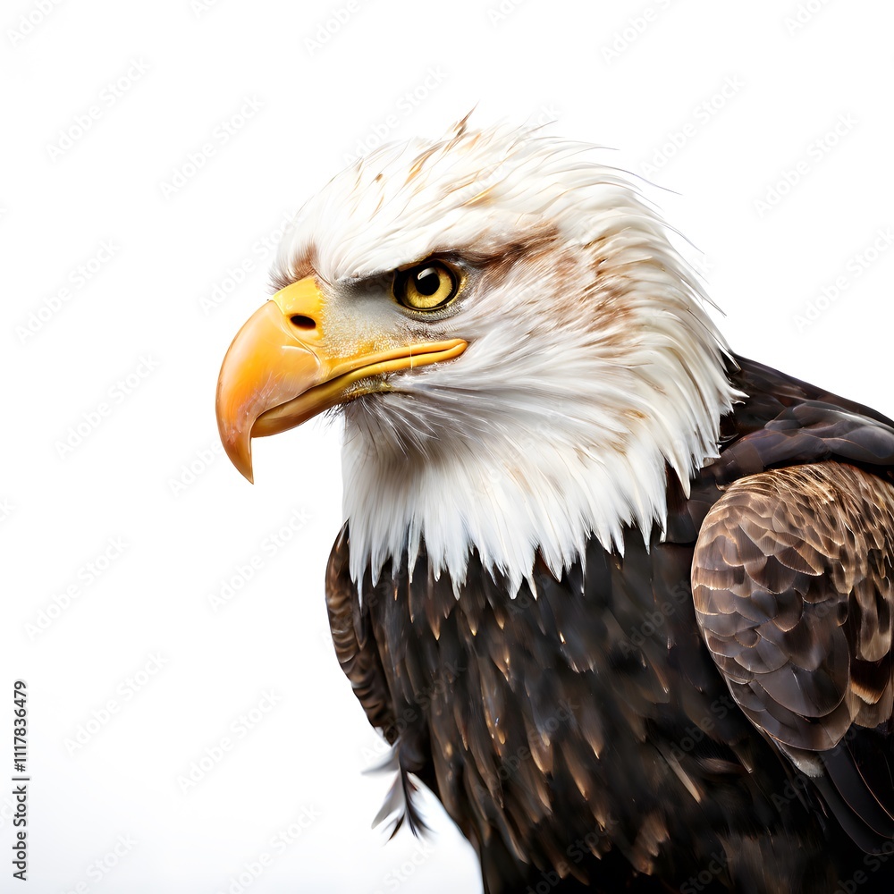 Fototapeta premium beautiful animal in a studio isolated wild life