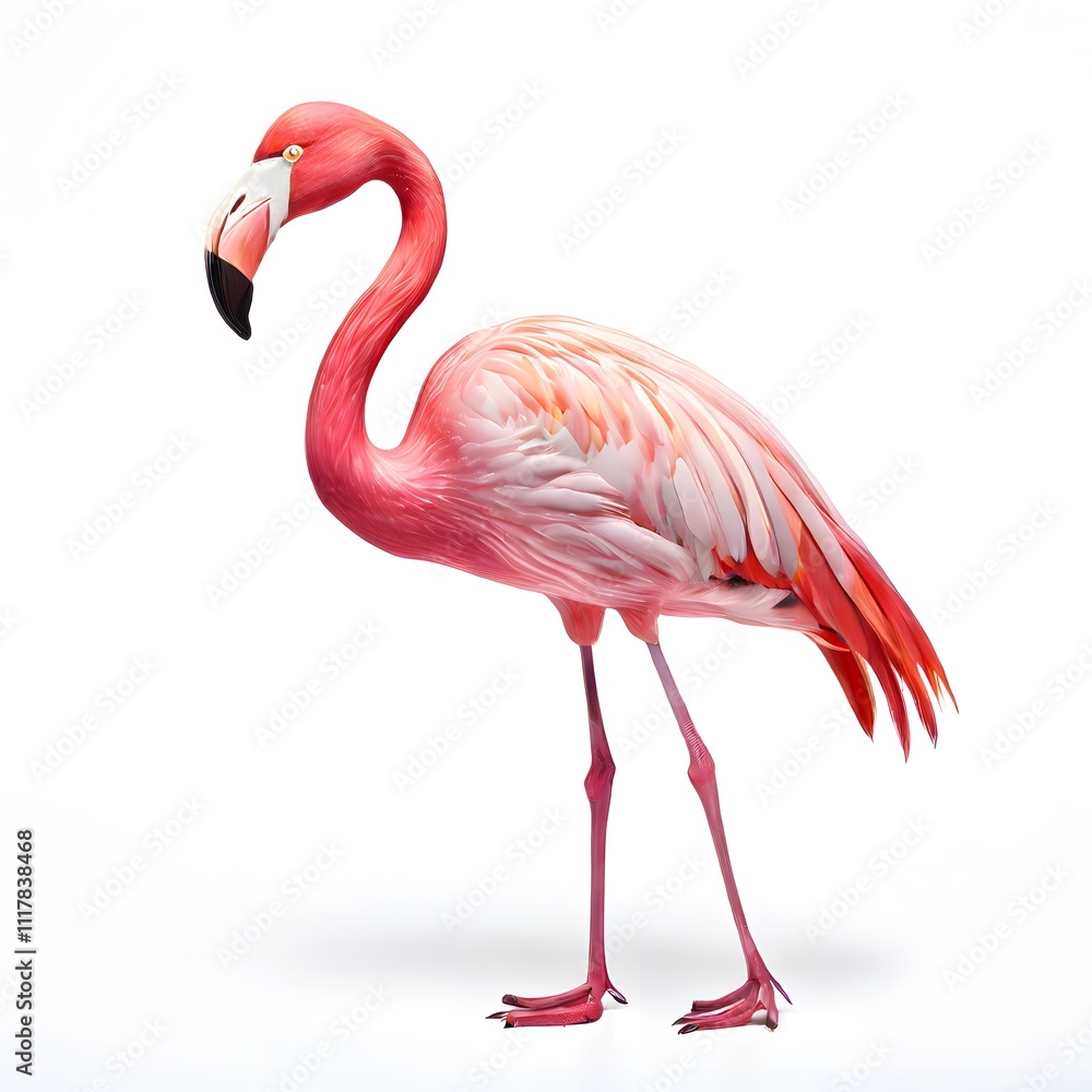 Fototapeta premium beautiful animal in a studio isolated wild life