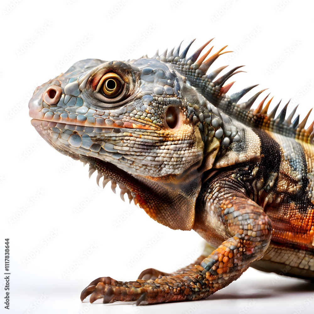 Fototapeta premium beautiful animal in a studio isolated wild life