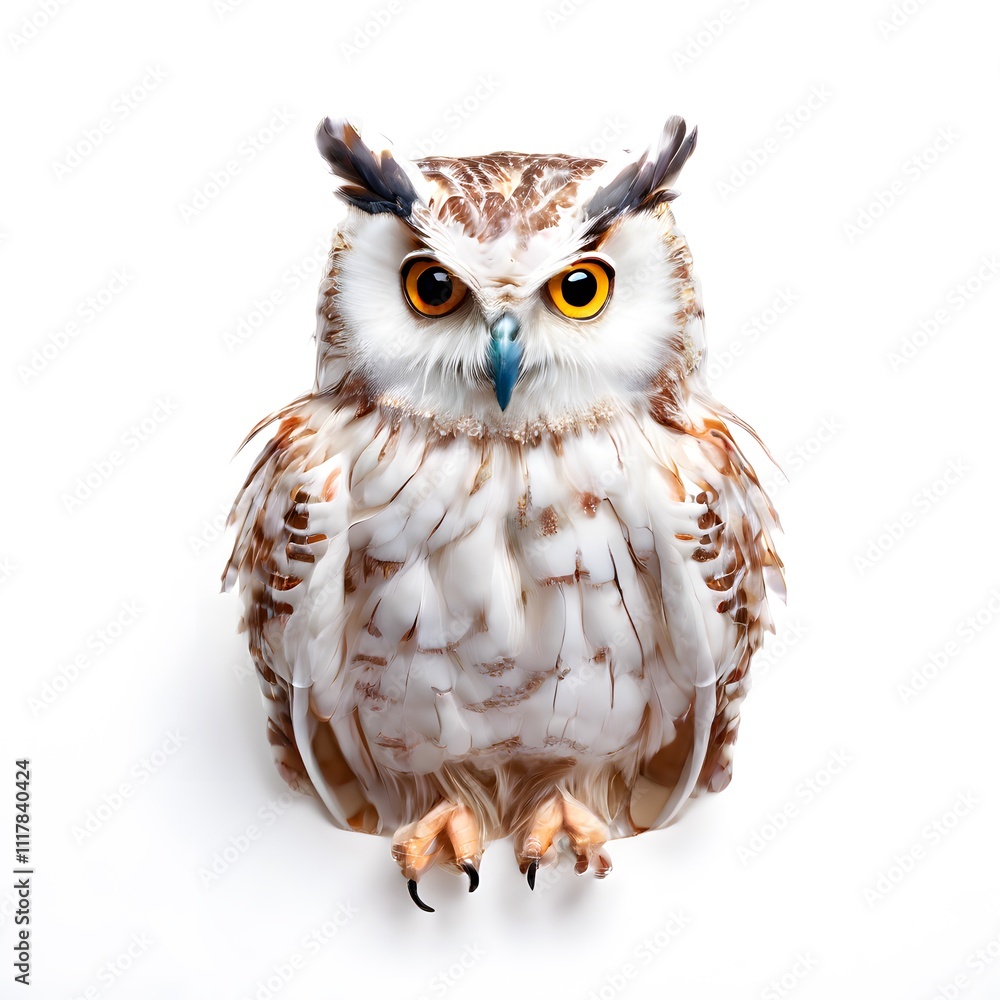 Naklejka premium beautiful animal in a studio isolated wild life