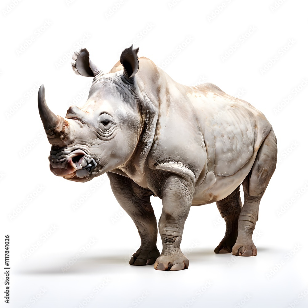 Fototapeta premium beautiful animal in a studio isolated wild life