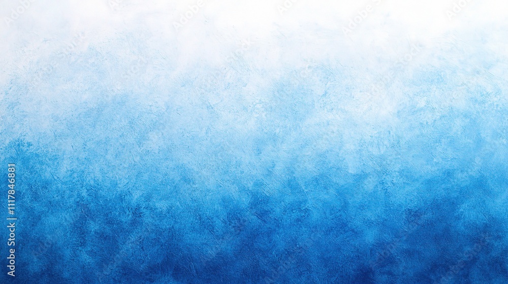 Calming Soft Blue Gradient Sky Background for Serene Designs