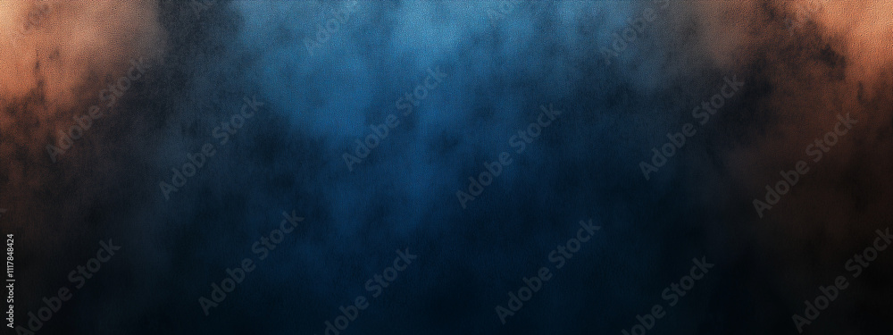 Abstract Textured Gradient In Blue And Copper Tones Abstract Textured Gradient In Blue And Copper Tones