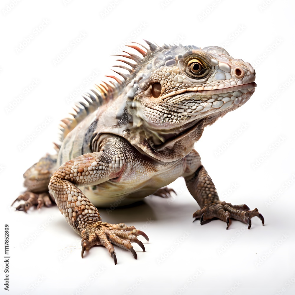 Naklejka premium beautiful animal in a studio isolated wild life