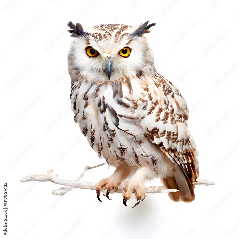 Naklejka premium beautiful animal in a studio isolated wild life