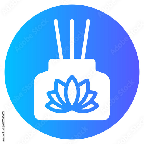 aromatheraphy gradient icon