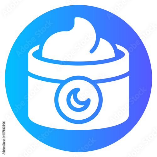 night cream gradient icon