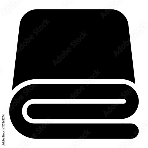 blanket glyph icon