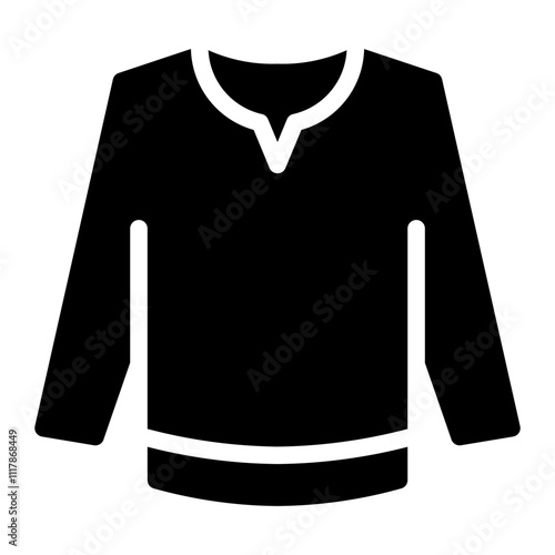 pijama glyph icon