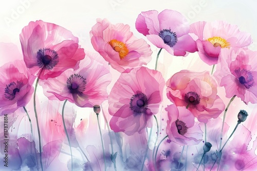 Wallpaper Mural A beautiful arrangement of pink flowers Torontodigital.ca