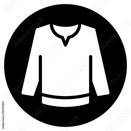 pijama glyph icon