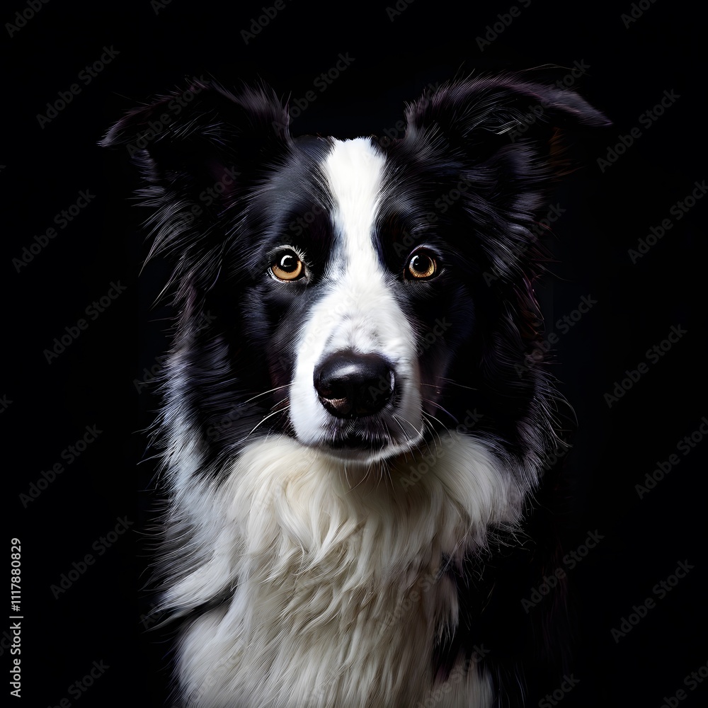 beautiful animal in a studio isolated on black wild life beautiful animal in a studio isolated on black wild life