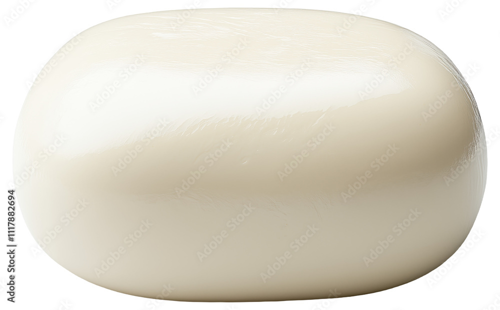 PNG Close-up of a round mozzarella cheese ball PNG Close-up of a round mozzarella cheese ball