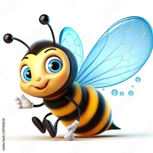 Buzzing Fury The Angry Bee with a Stinger of Attitude