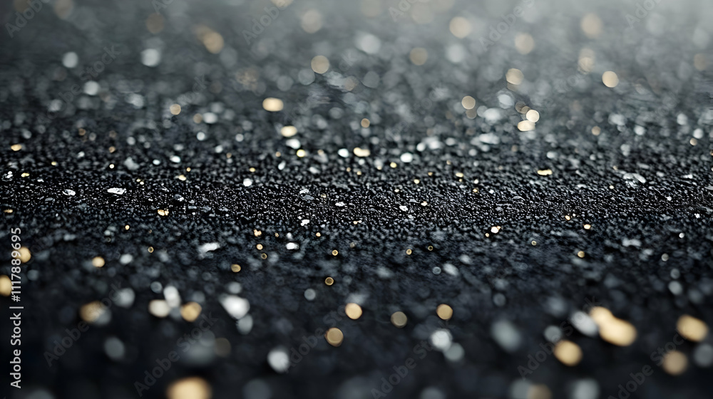 Abstract Background with Gold and Silver Sparkle Abstract Background with Gold and Silver Sparkle