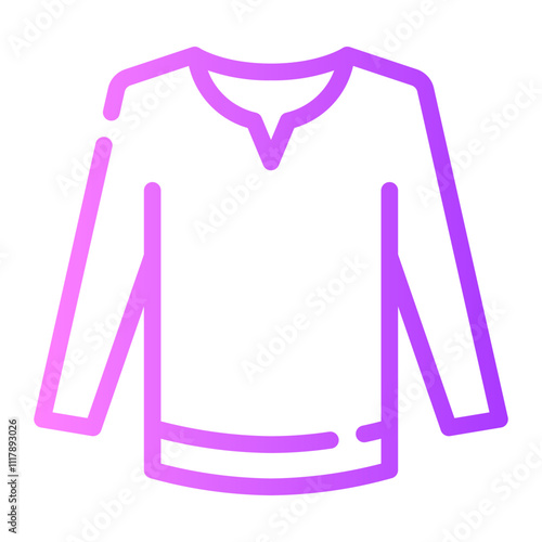 pijama gradient icon