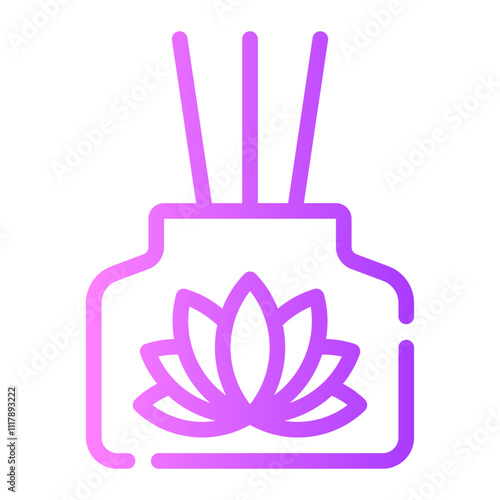 aromatheraphy gradient icon