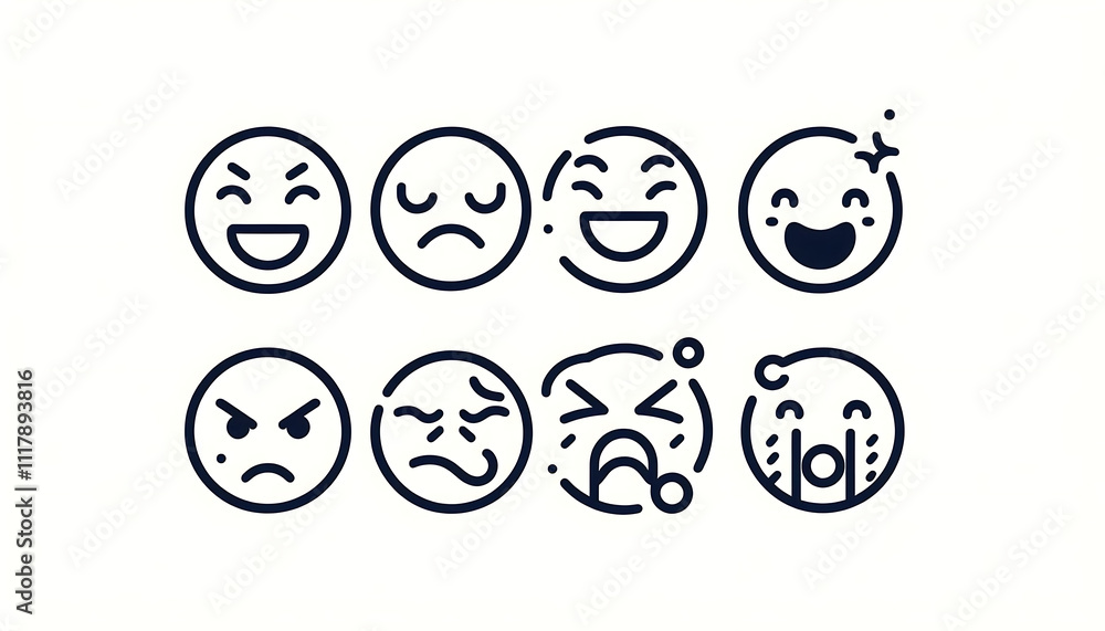 Expressive Emoji Collection: A Visual Guide to Emotions Expressive Emoji Collection: A Visual Guide to Emotions