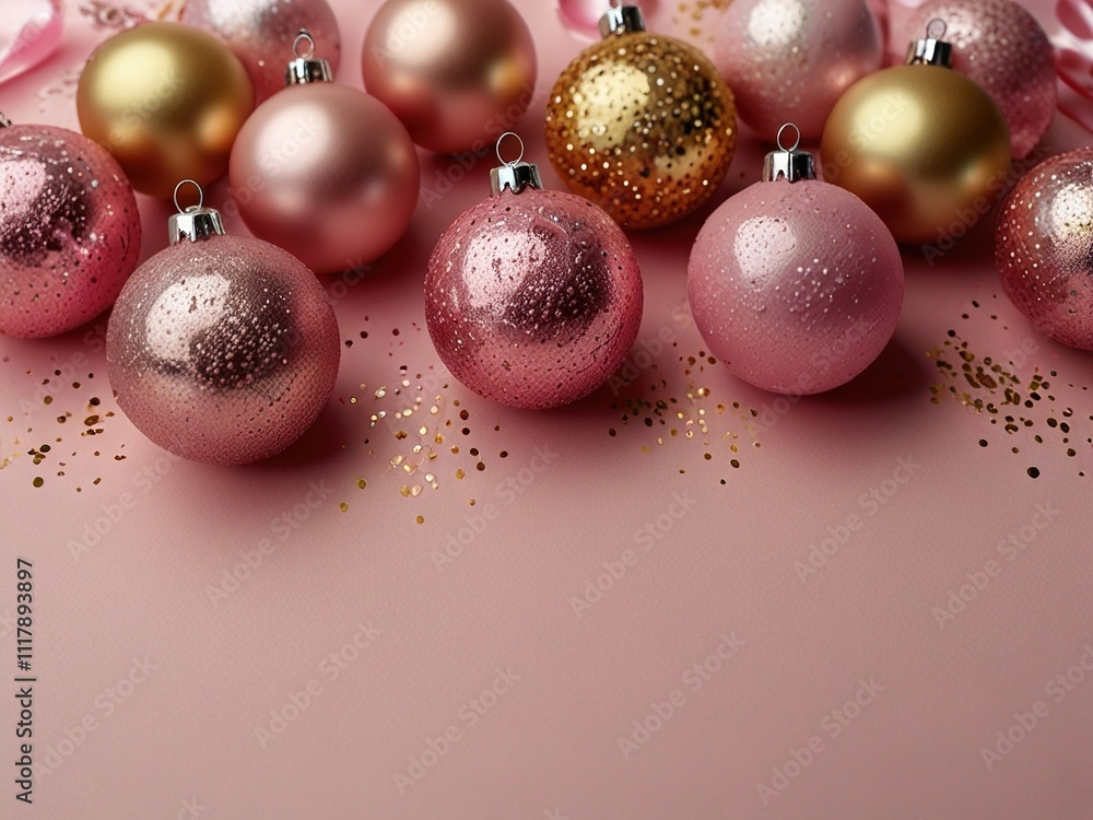 christmas background with balls christmas background with balls