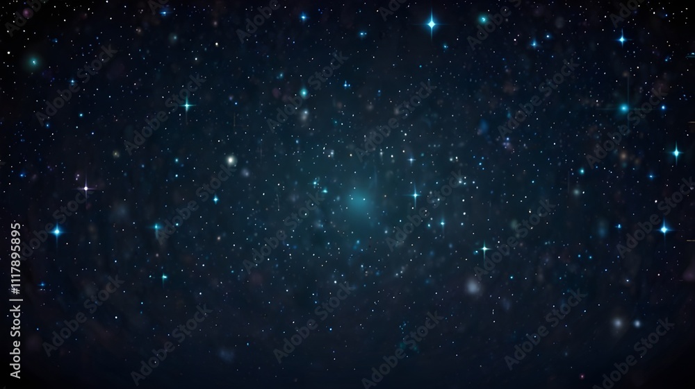 Starry space seamless pattern. Galaxy shiny stars fabric print, astronomy science starlight background or night sky wallpaper. Starry space seamless pattern. Galaxy shiny stars fabric print, astronomy science starlight background or night sky wallpaper.