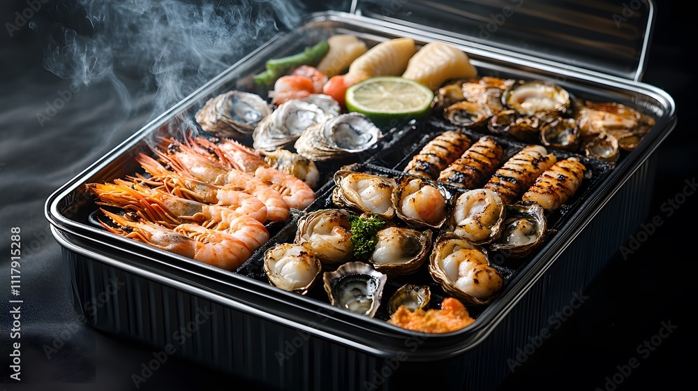 Gourmet Seafood Platter: A Culinary Masterpiece Gourmet Seafood Platter: A Culinary Masterpiece