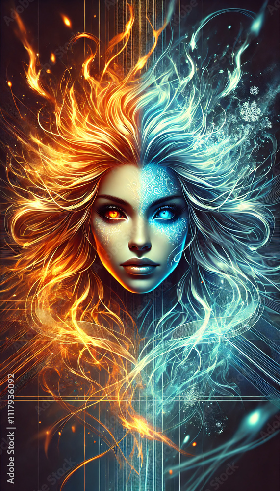 Fire and Ice: Mystical Duality Fire and Ice: Mystical Duality