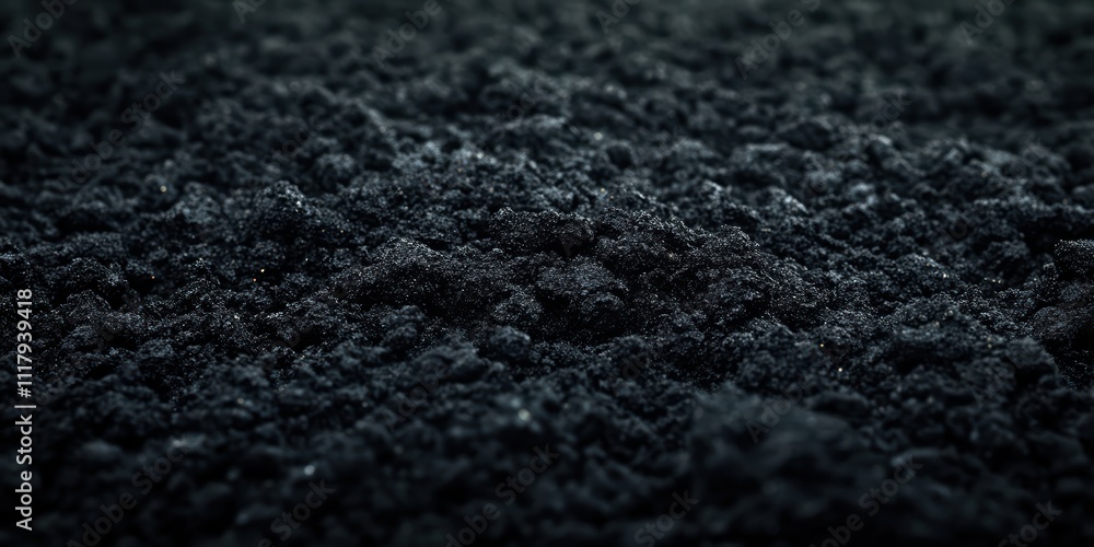 Textured Surface of Fine Black Material in Dim Natural Lighting Textured Surface of Fine Black Material in Dim Natural Lighting