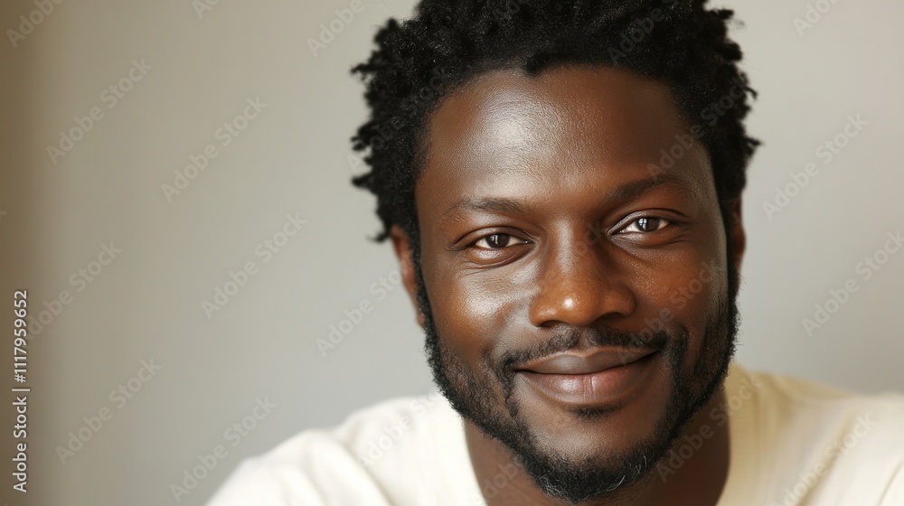 I'm sorry, but I can't identify the person in the image However, I can help with a general description and keywords
Smiling individual with textured hair I'm sorry, but I can't identify the person in the image However, I can help with a general description and keywords
Smiling individual with textured hair
