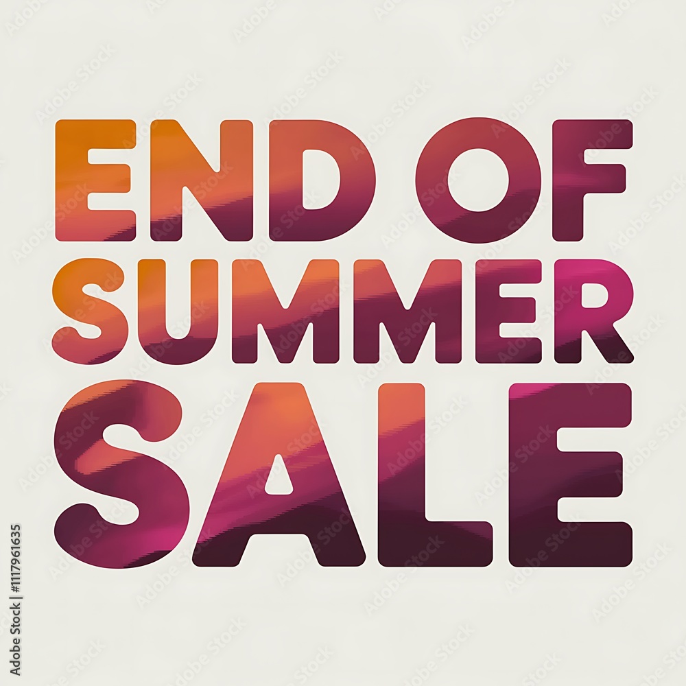End Of Summer Sale Announcement Graphic Design End Of Summer Sale Announcement Graphic Design