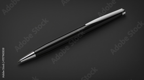 Wallpaper Mural A sleek pen mockup with a company logo and a polished finish Torontodigital.ca